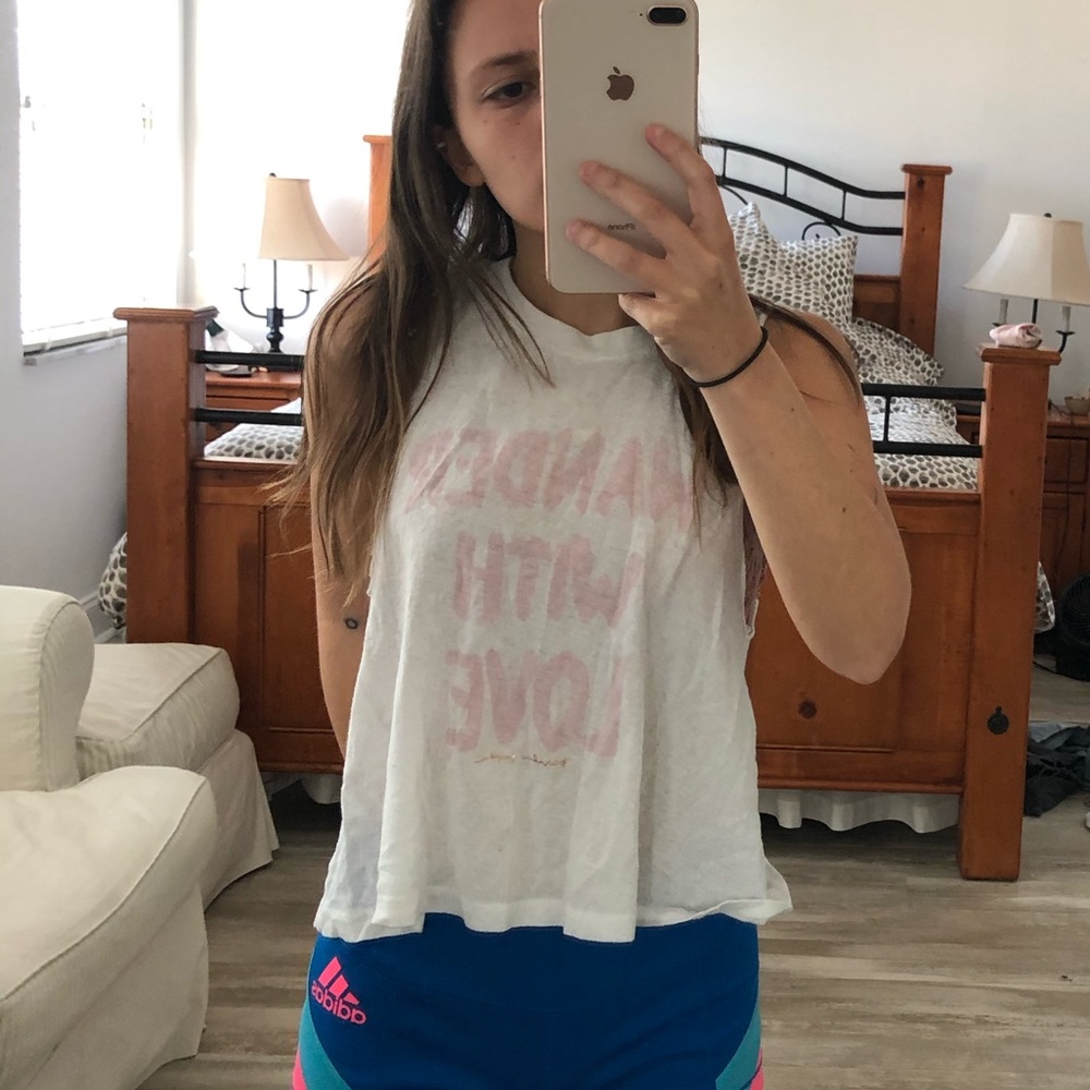 Wander with love spiritual gangster tank